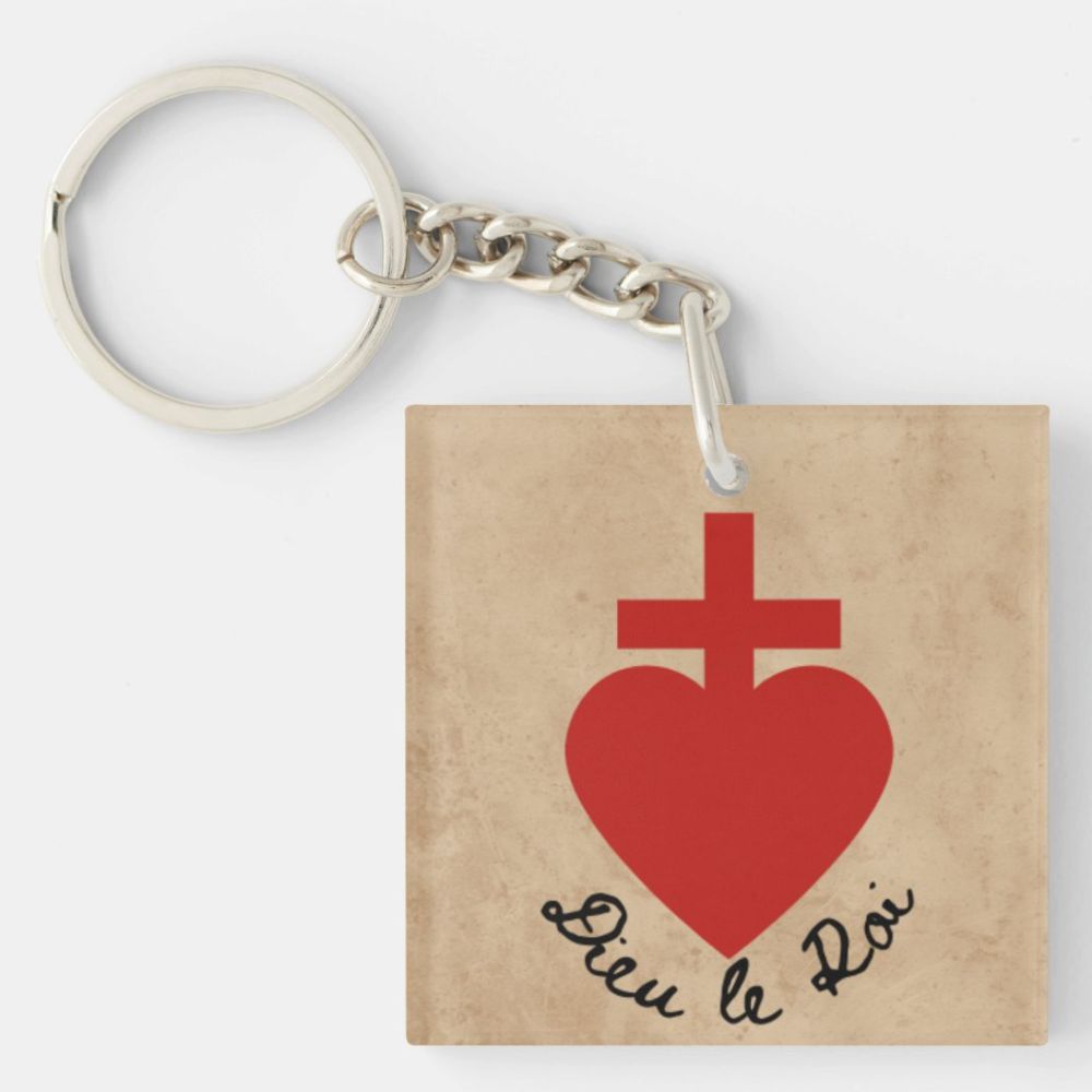 Sacred Heart Keychain