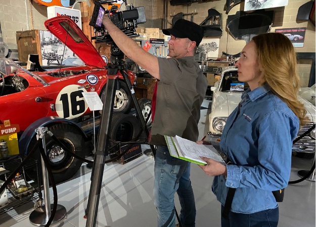 The Storyteller Behind the Scenes camera