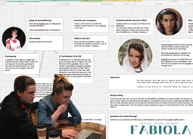 researching the Fabiola characters researching the Fabiola characters