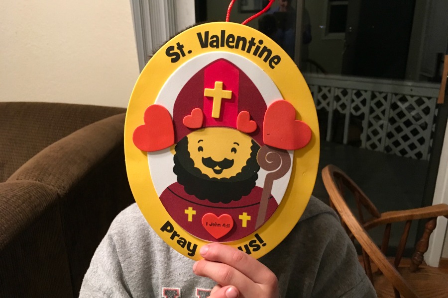 Catholic deals valentine crafts