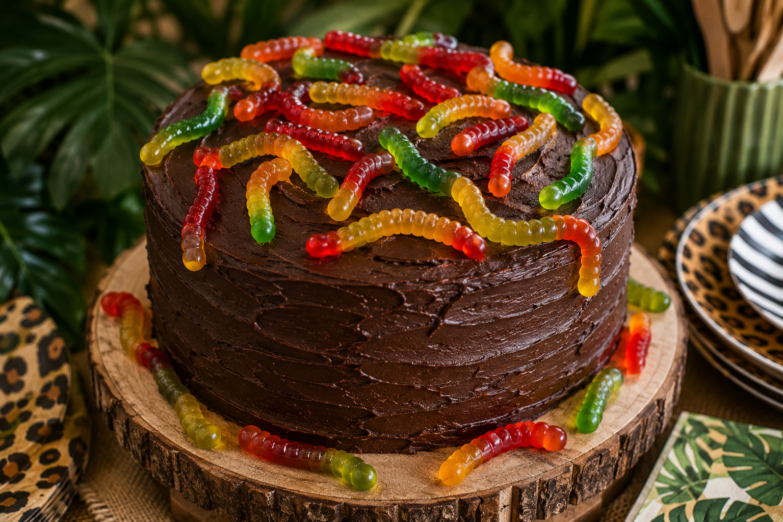 Jungle Party Cake
