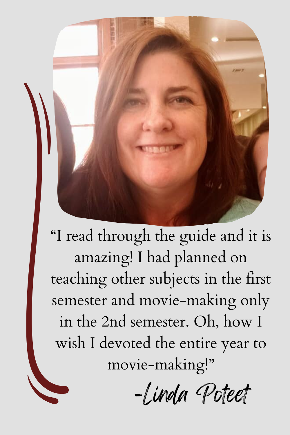 Testimonial From Linda Testimonial From Linda