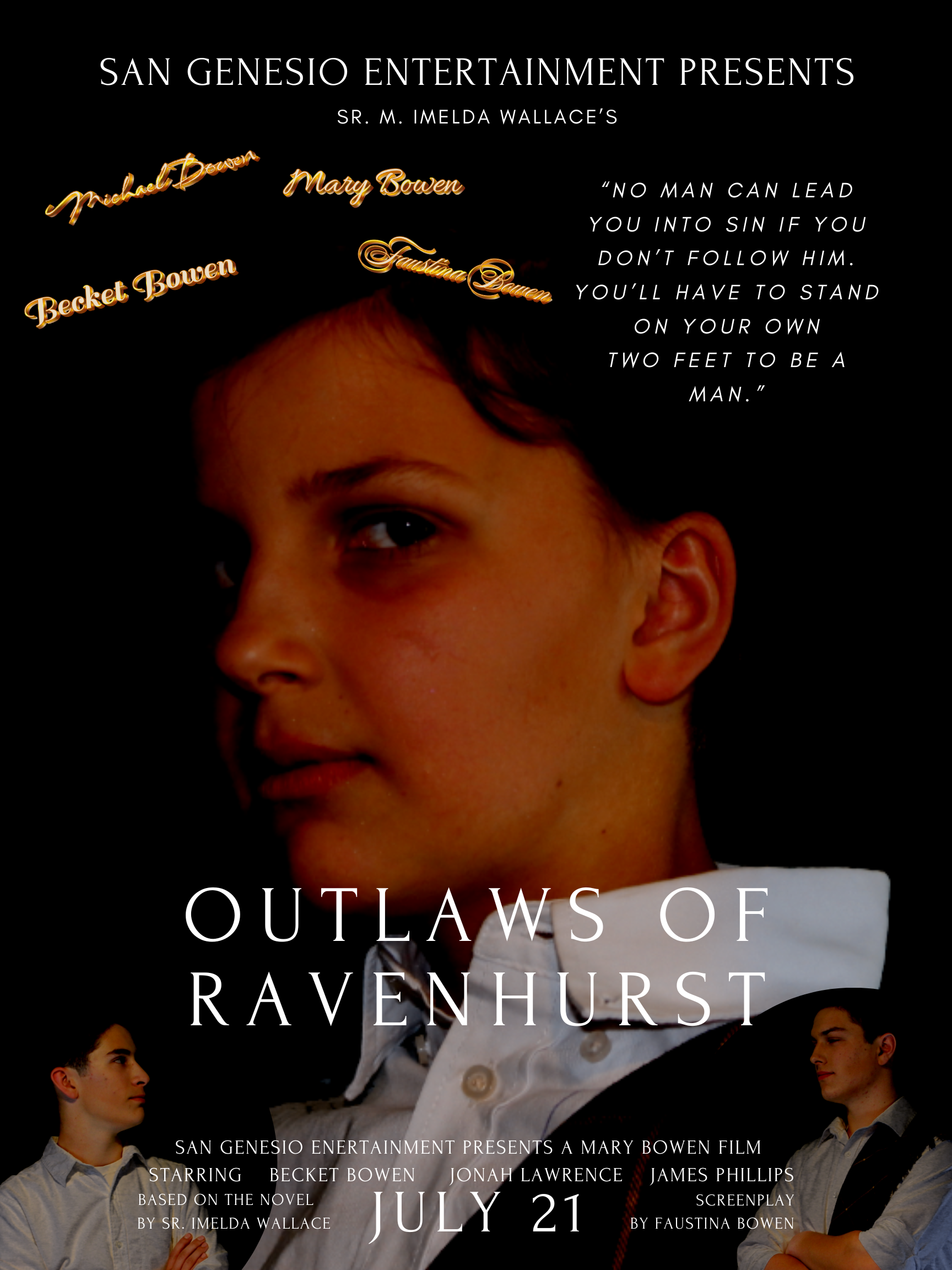 Outlaws Signed Poster