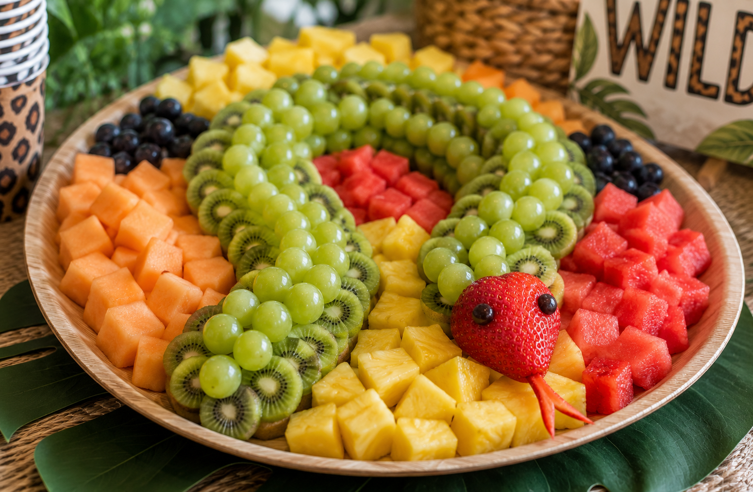 Snake fruit tray