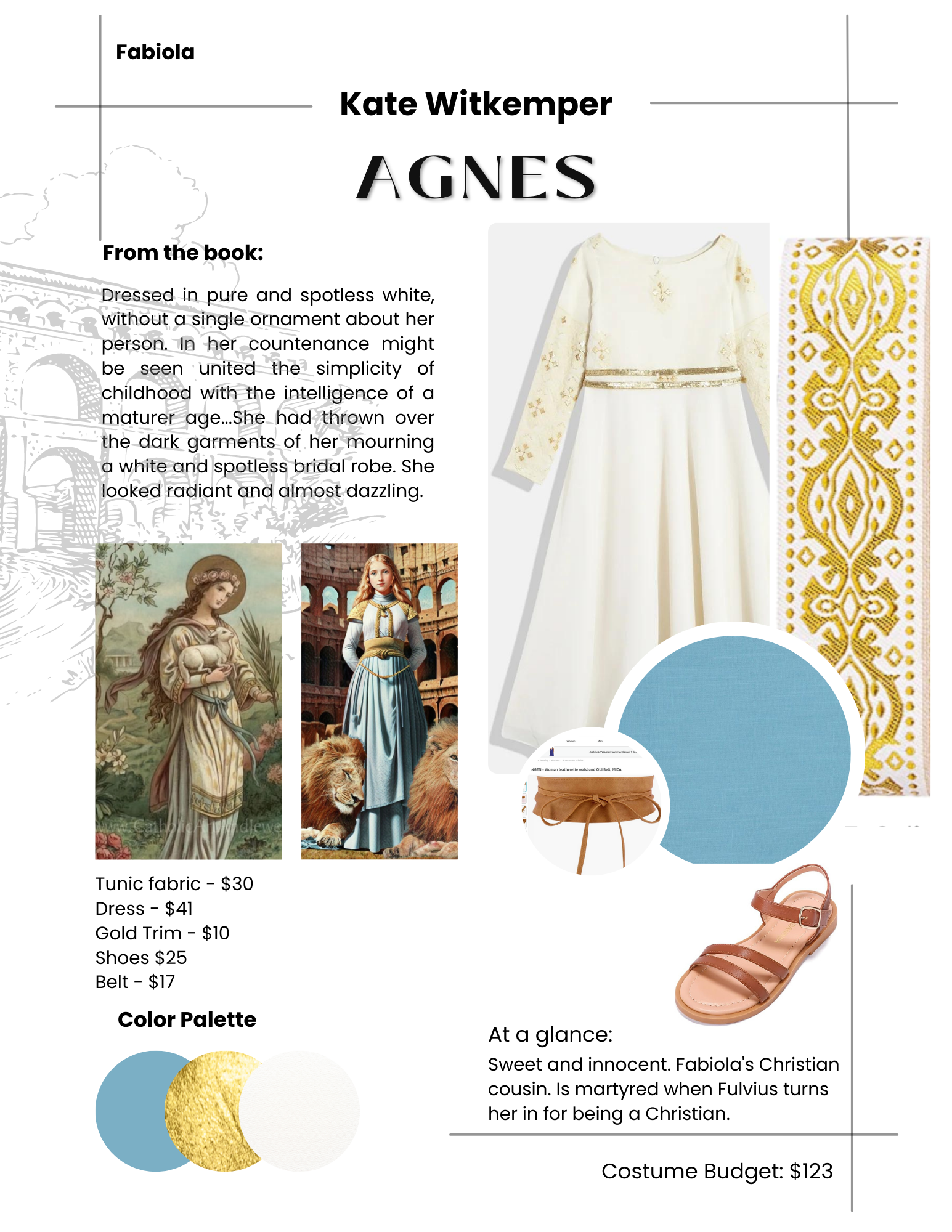 Agnes Character Board Agnes Character Board