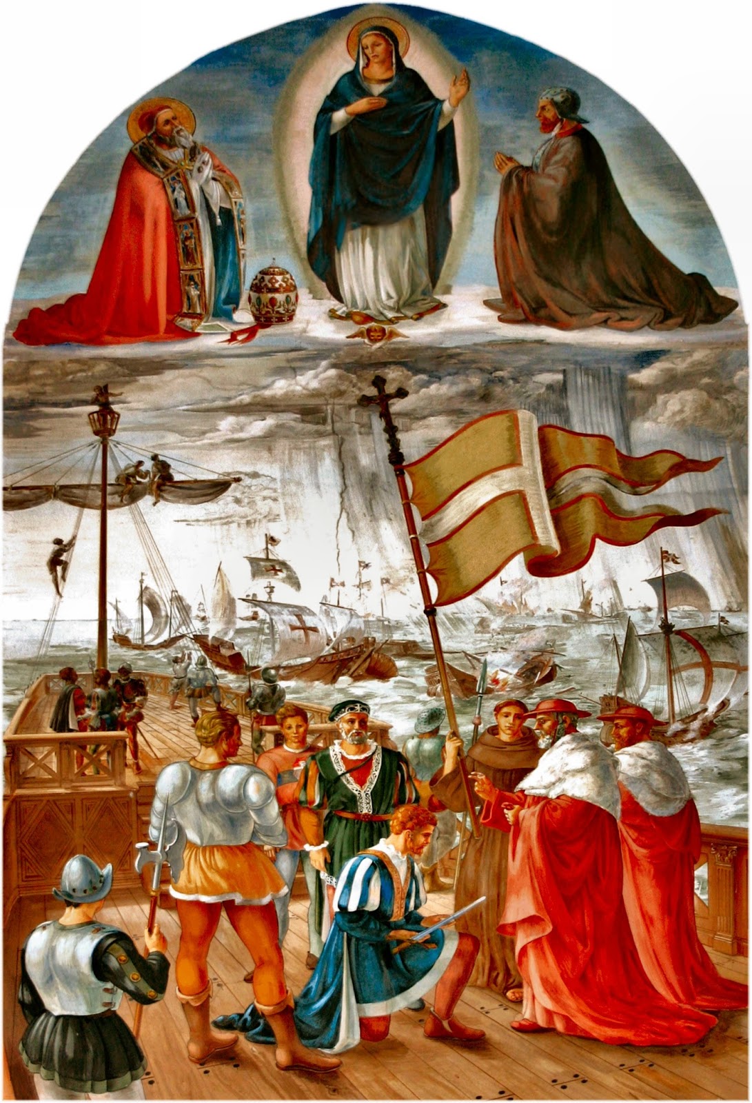 Battle of Lepanto, month of the Rosary