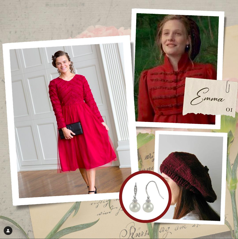 Emma In Red Overcoat Emma In Red Overcoat