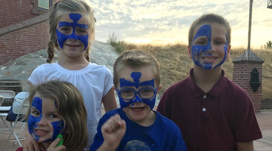 Highland Games Party Braveheart-facepainting-2018
