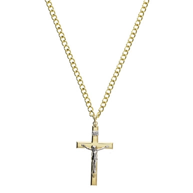 Two-Tone Crucifix