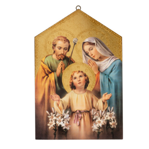 Holy Family Plaque