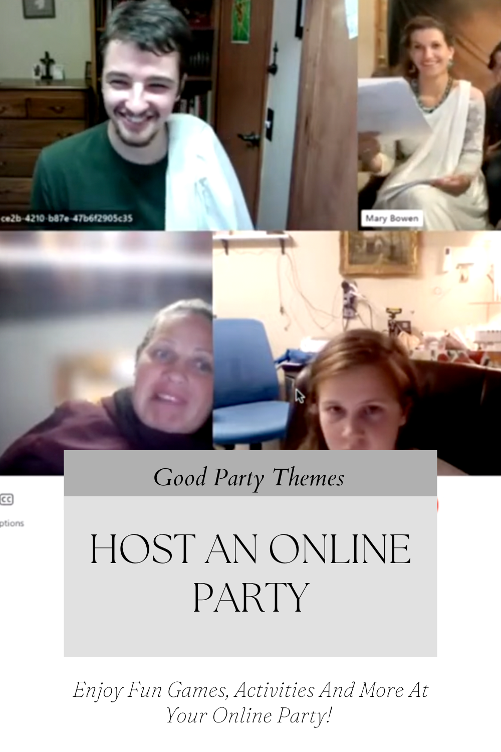 Host an Online Party