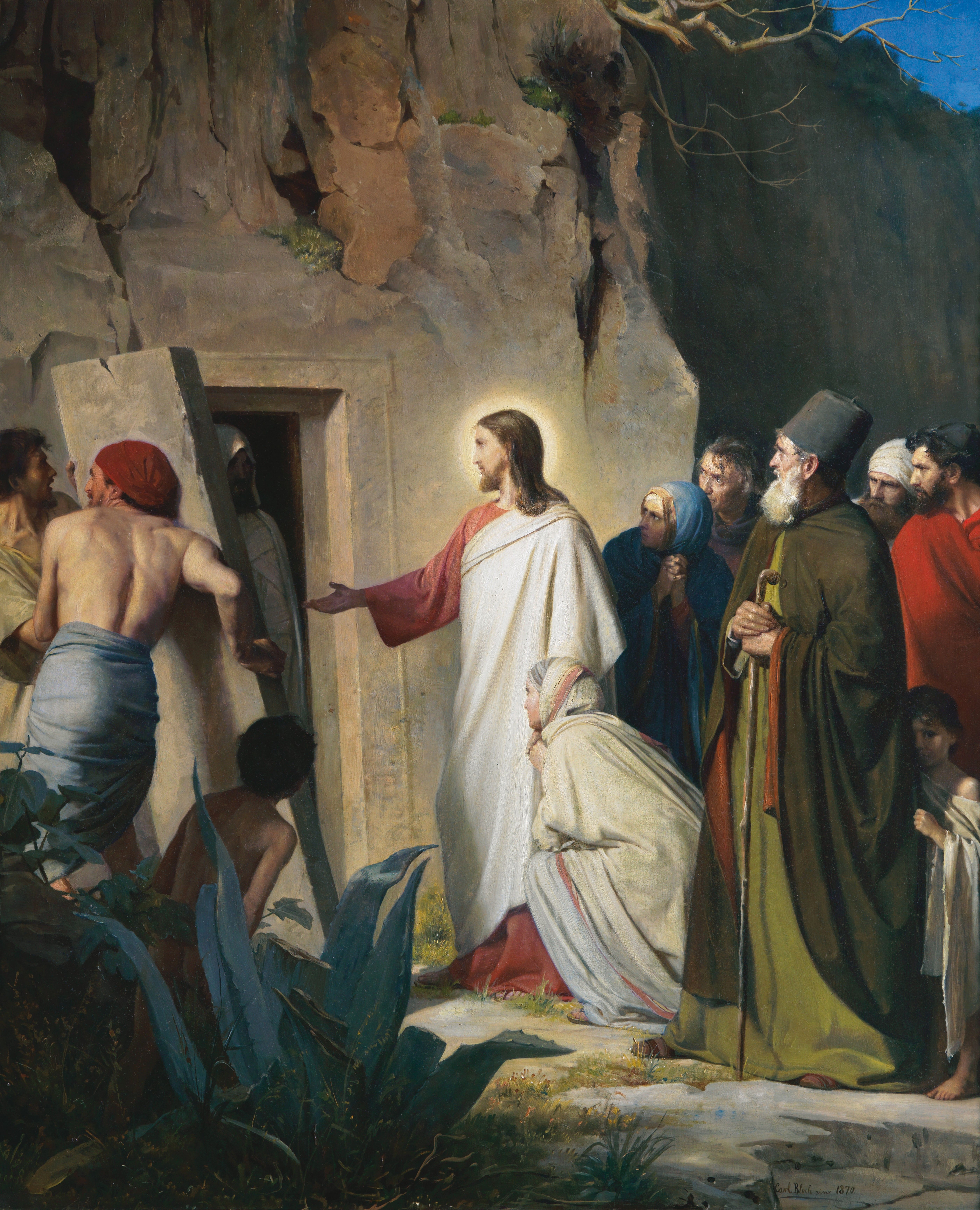 Our Lord Raises Lazarus