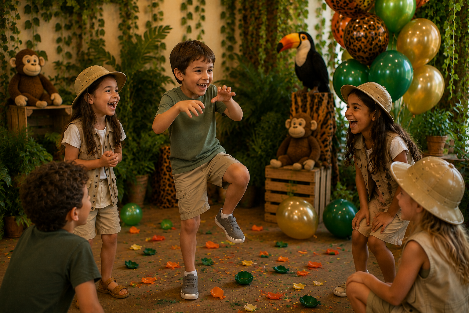 Jungle Party Charades