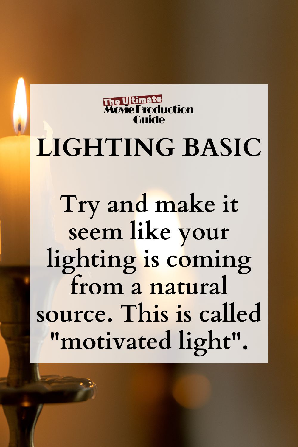Lighting basics Lighting basics