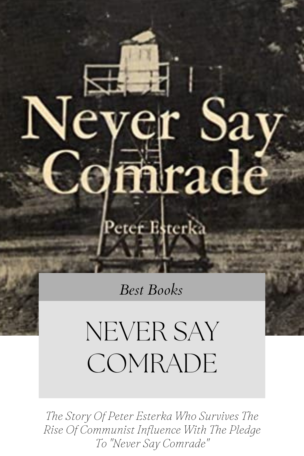 Never Say Comrade