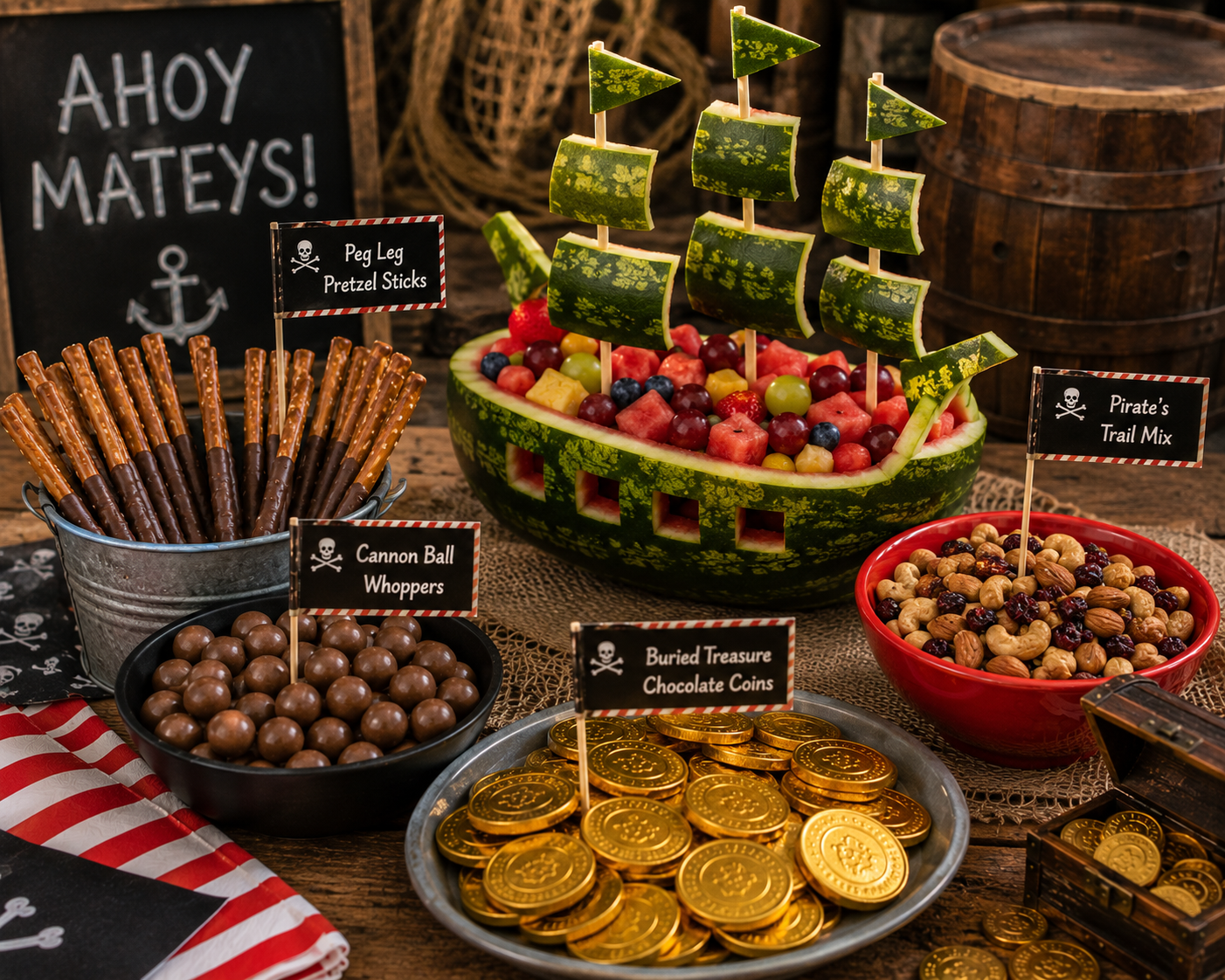 Pirate Party Snacks