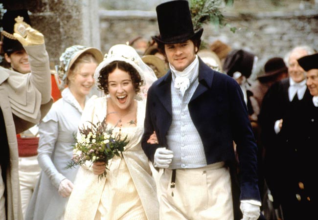 Pride and Prejudice wedding