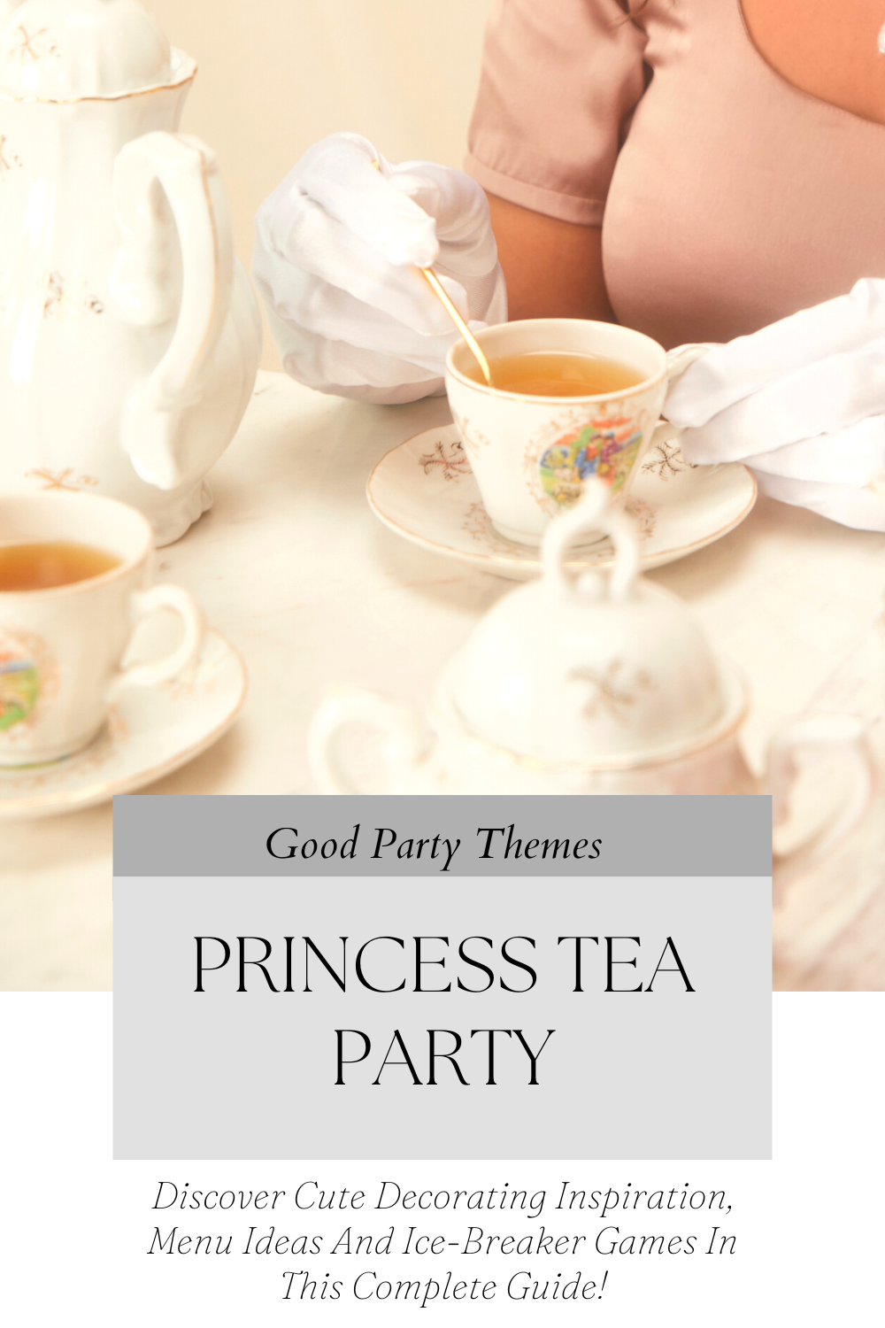 princess tea party blog image