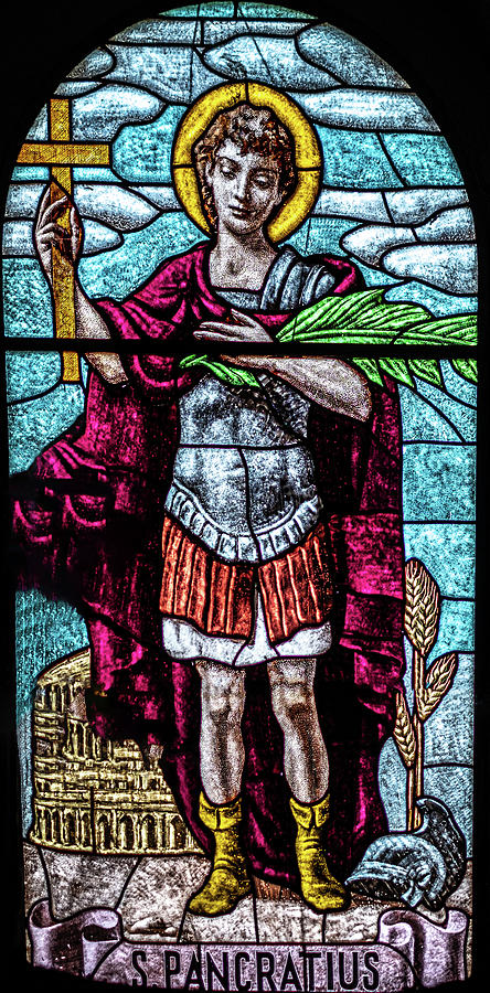 Saint Pancratius Stained Glass Window