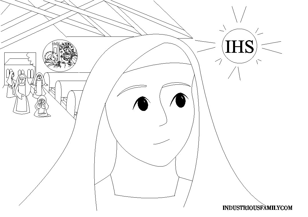 Free Coloring Pages For Catholics